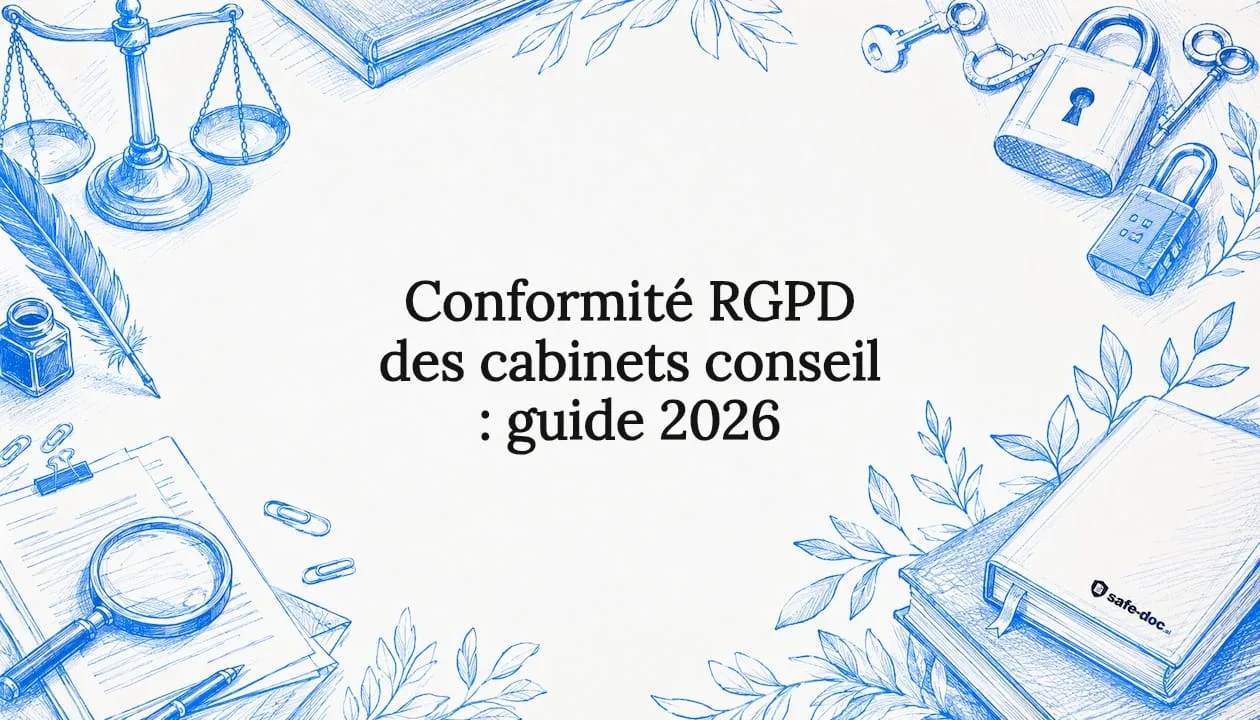 An elegant illustration highlighting the GDPR compliance title.