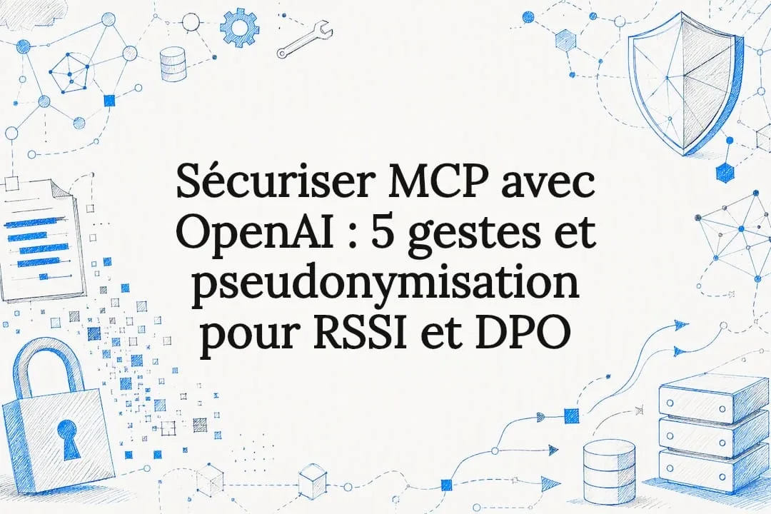 Carte titre illustrée sur la sécurité MCP