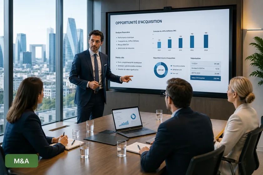 M&A due diligence data room review
